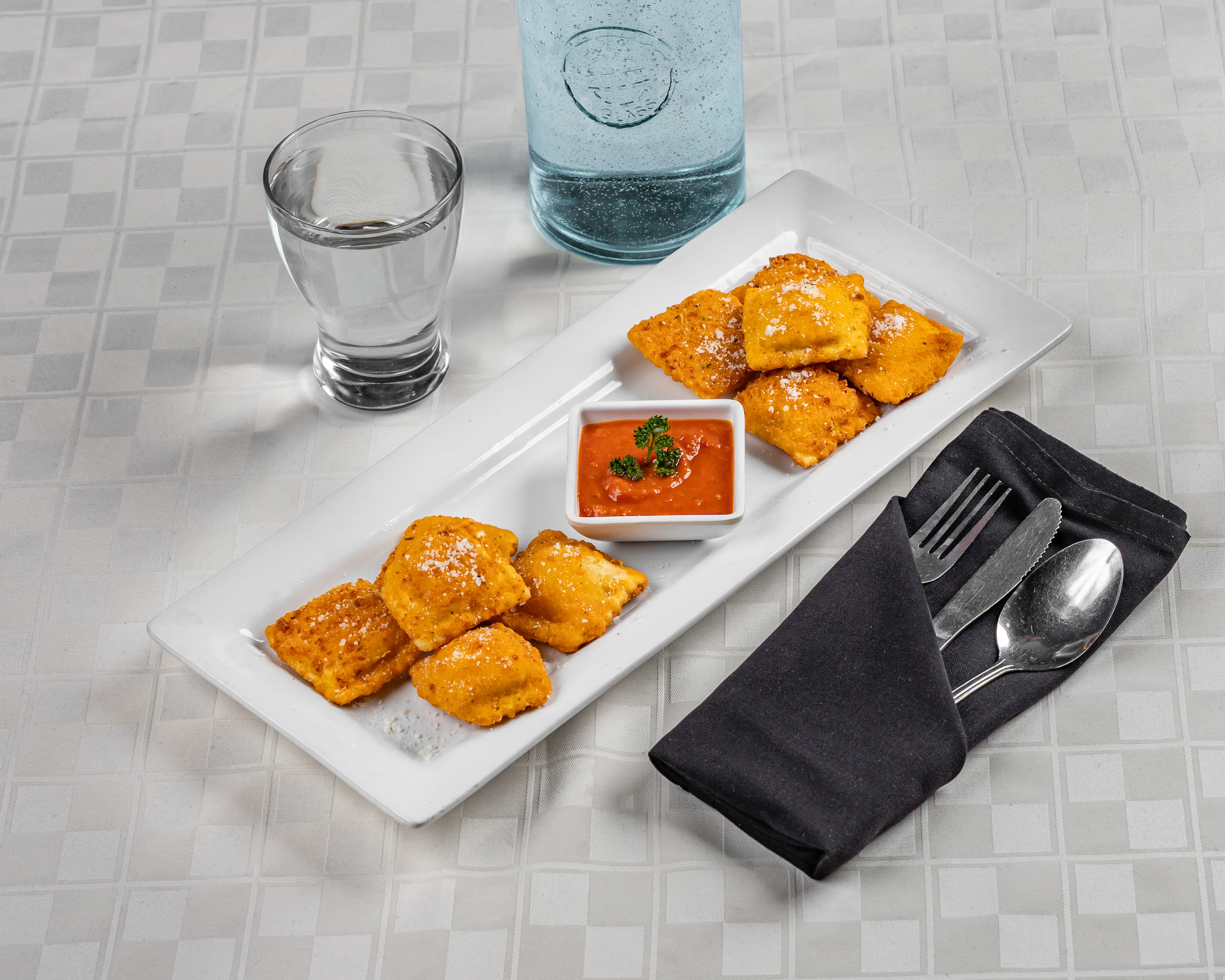 Fried Cheese Ravioli
