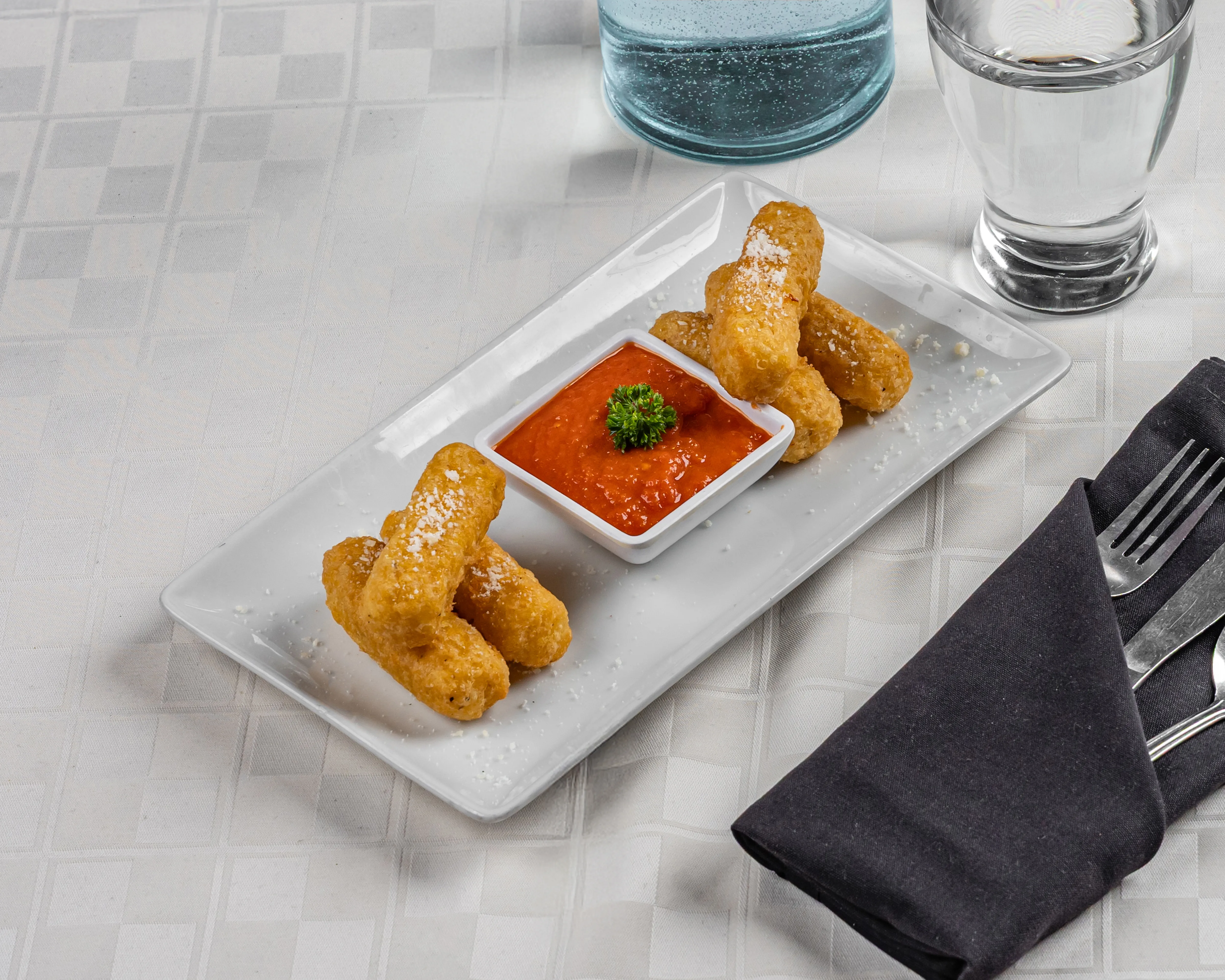 Fried Mozzarella Cheese Sticks